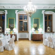 Grüner Saal im Schloss Proschwitz